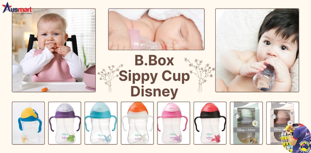 Bộ sưu tập B.Box Sippy Cup Disney với nhiều màu sắc cho ba mẹ lựa chọn