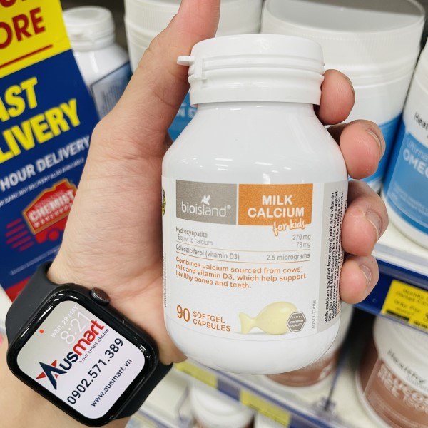 Hình ảnh Bio Island Milk Calcium Kids của Úc 90 viên