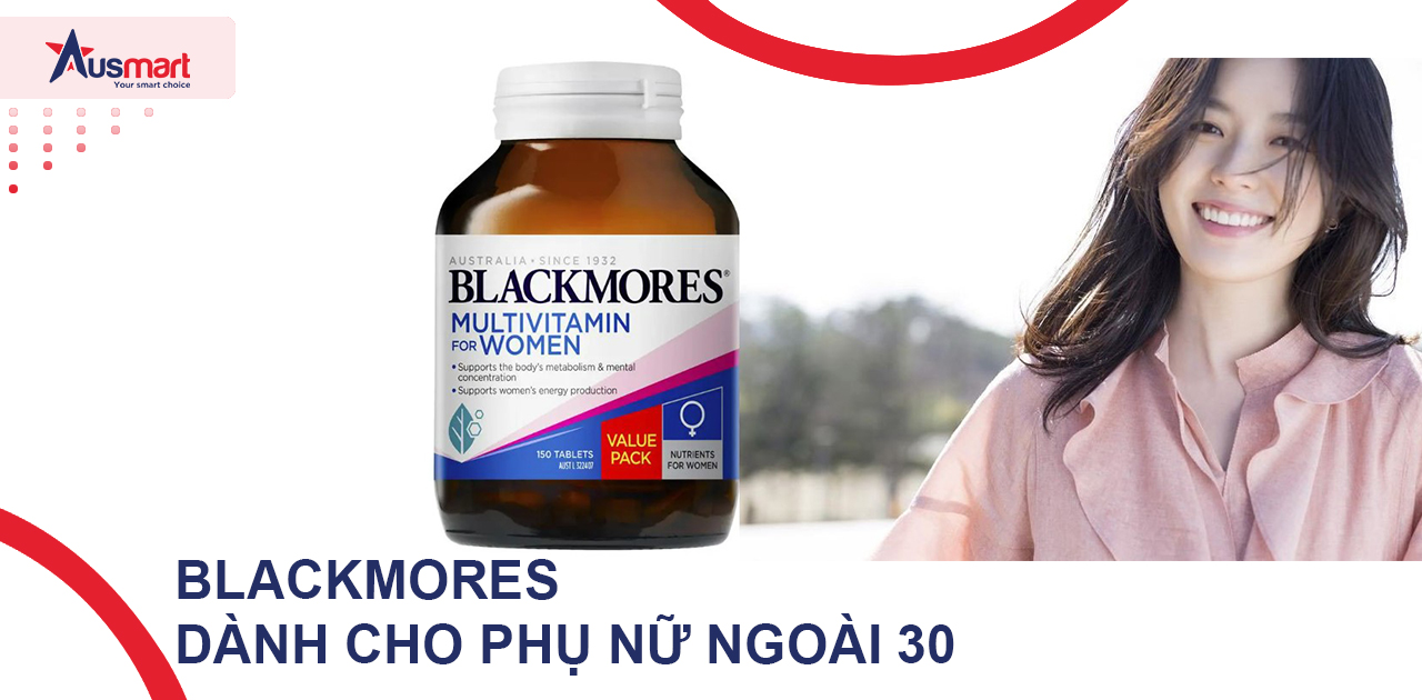 Blackmores Multivitamin for Women giúp gì cho phụ nữ ngoài 30