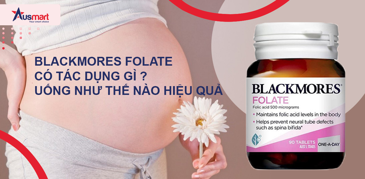 Hướng dẫn sử dụng Blackmores Folate 500mcg 90 Viên