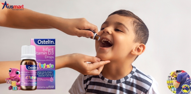 Ostelin Infant Vitamin D3 Drops tốt cho bé Ostelin Infant Vitamin D3 Drops tốt cho bé