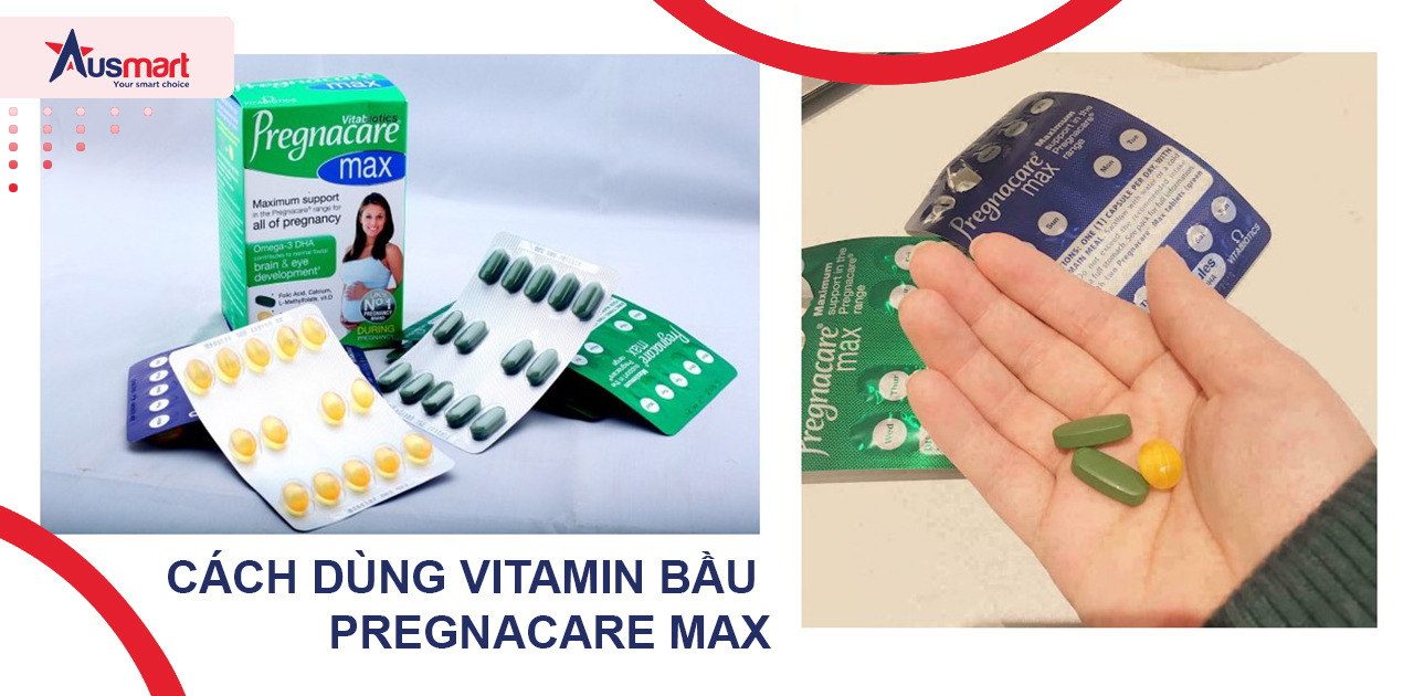 Cách dùng Vitabiotics Pregnacare Max