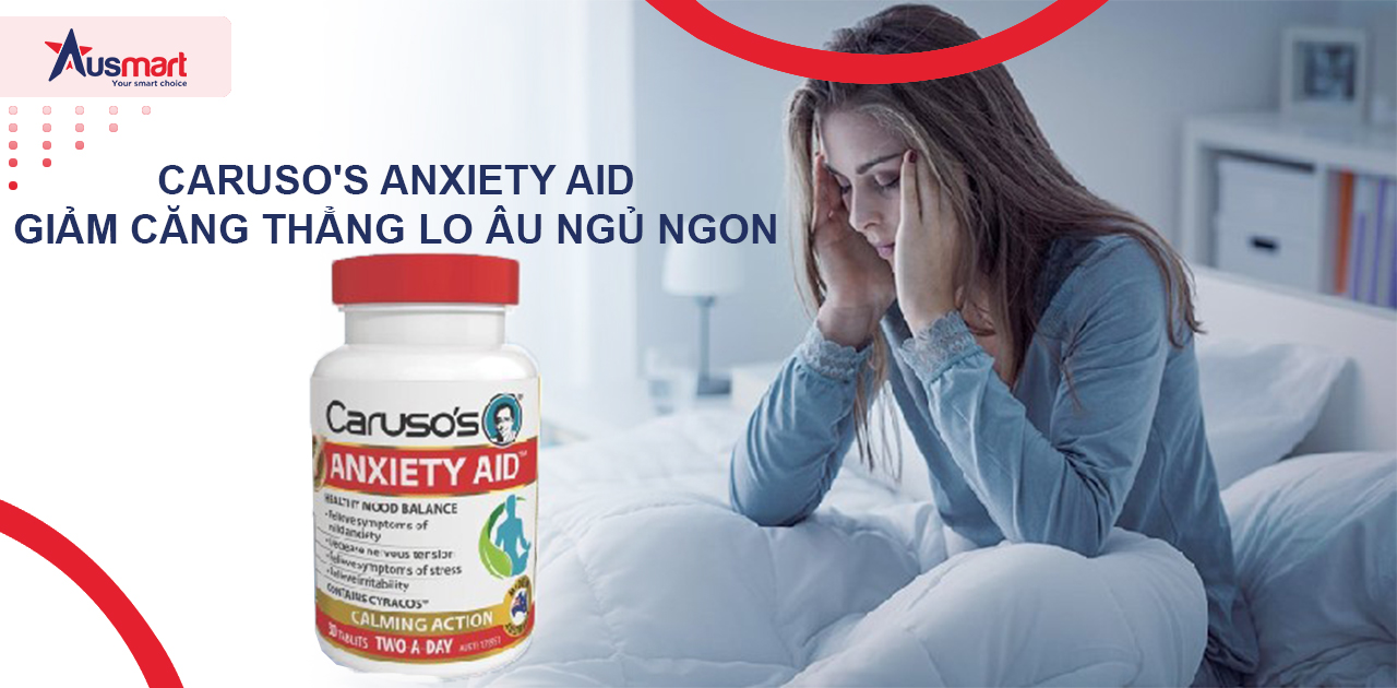 Caruso's Anxiety Aid giảm căng thẳng lo âu ngủ ngon