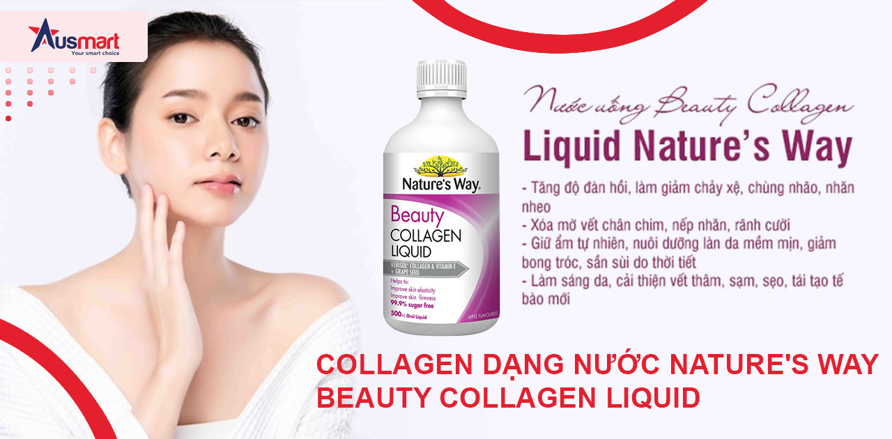 uống Collagen dạng lỏng