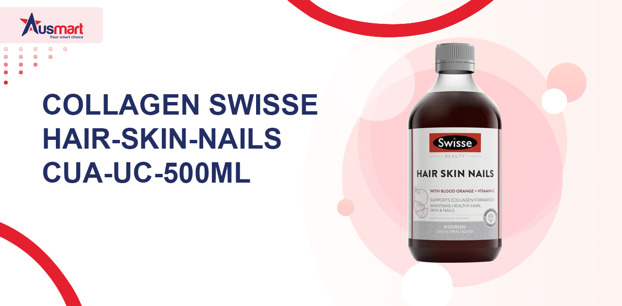 Collagen dạng nước Swisse Hair Skin Nails của Úc 500ml
