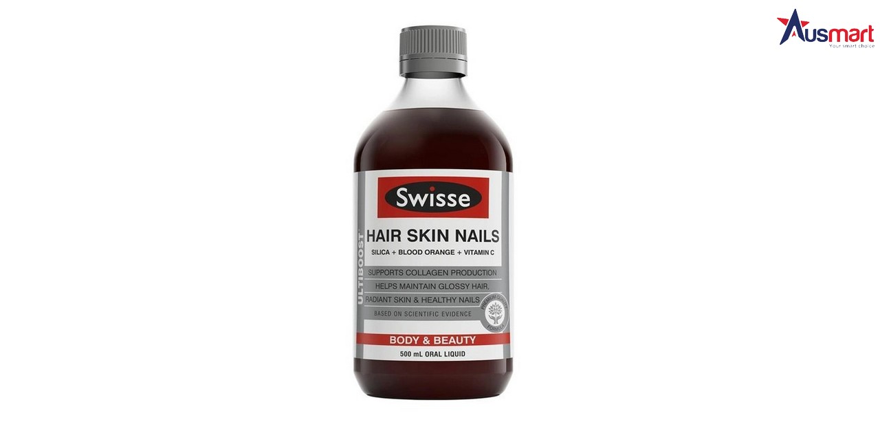 Collagen dạng nước Swisse Hair Skin Nails của Úc 500ml