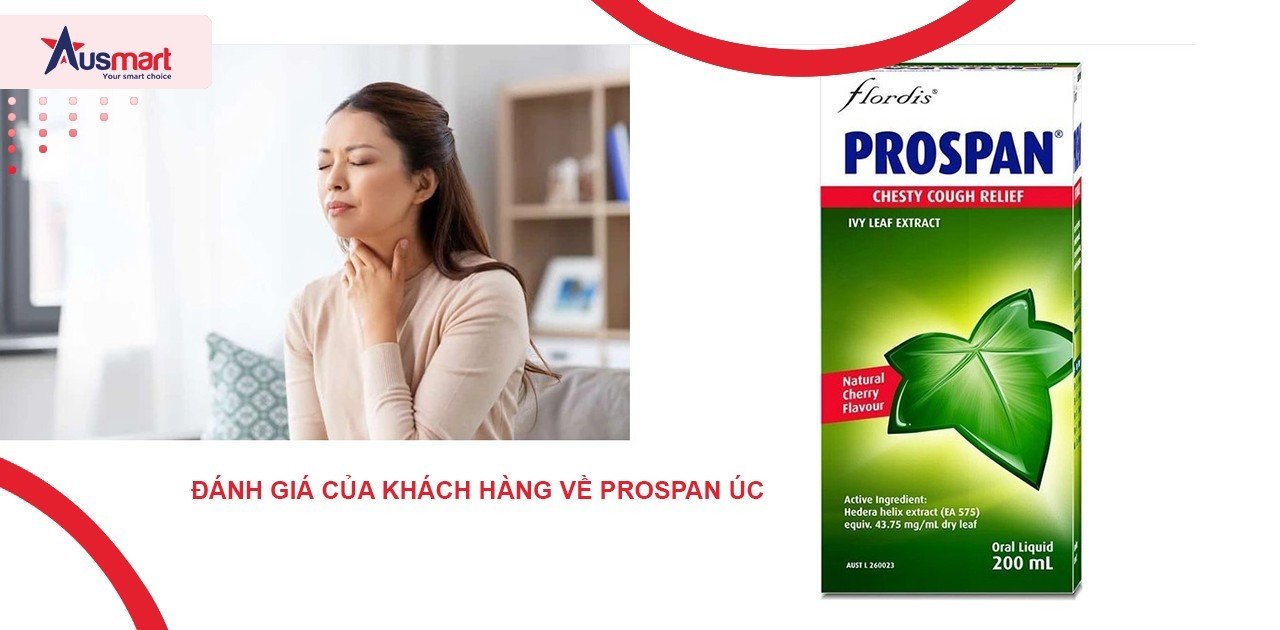 Đánh giá của khách hàng về Prospan Úc