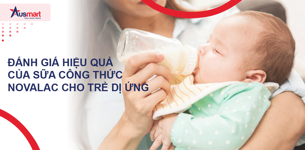 Đánh giá hiệu quả của sữa công thức Novalac cho trẻ dị ứng
