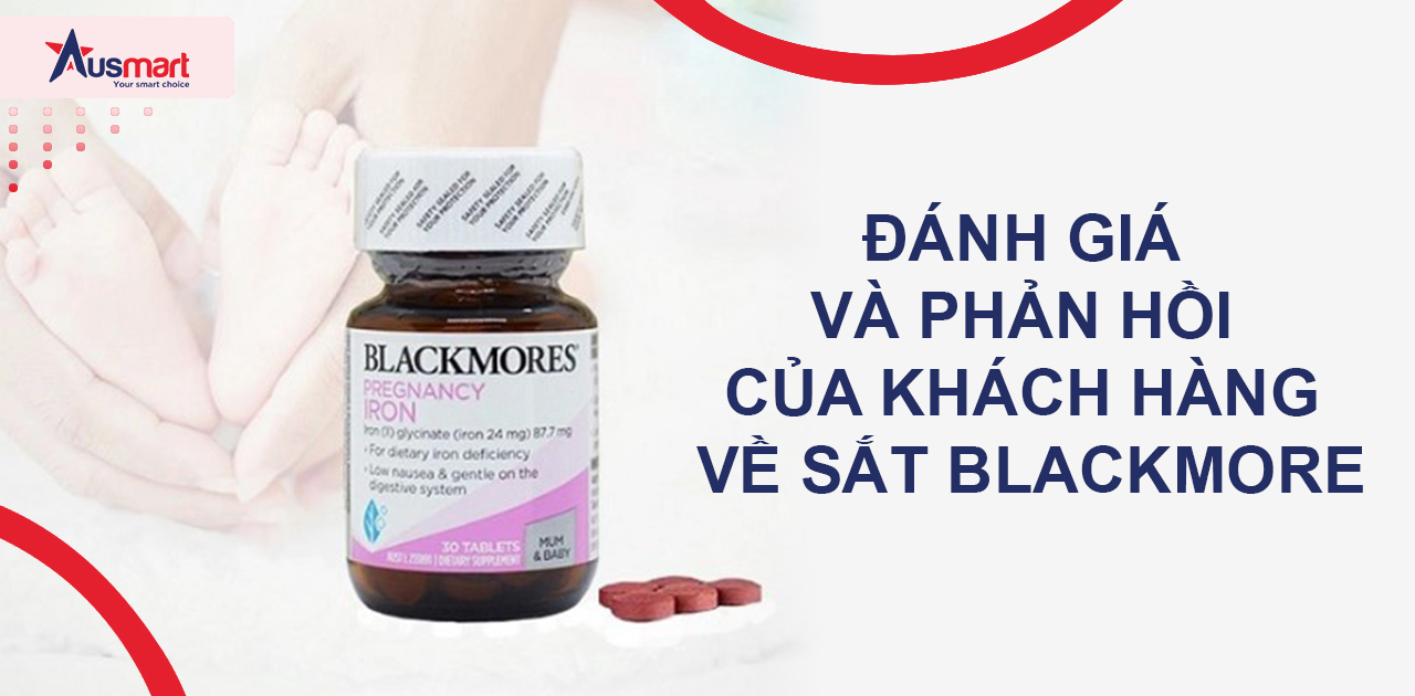 Đánh giá và phản hồi của khách hàng về sắt Blackmore