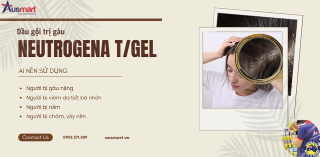 Ai nên sử dụng dầu gội trị gàu Neutrogena T/Gel Ai nên sử dụng dầu gội trị gàu Neutrogena T/Gel