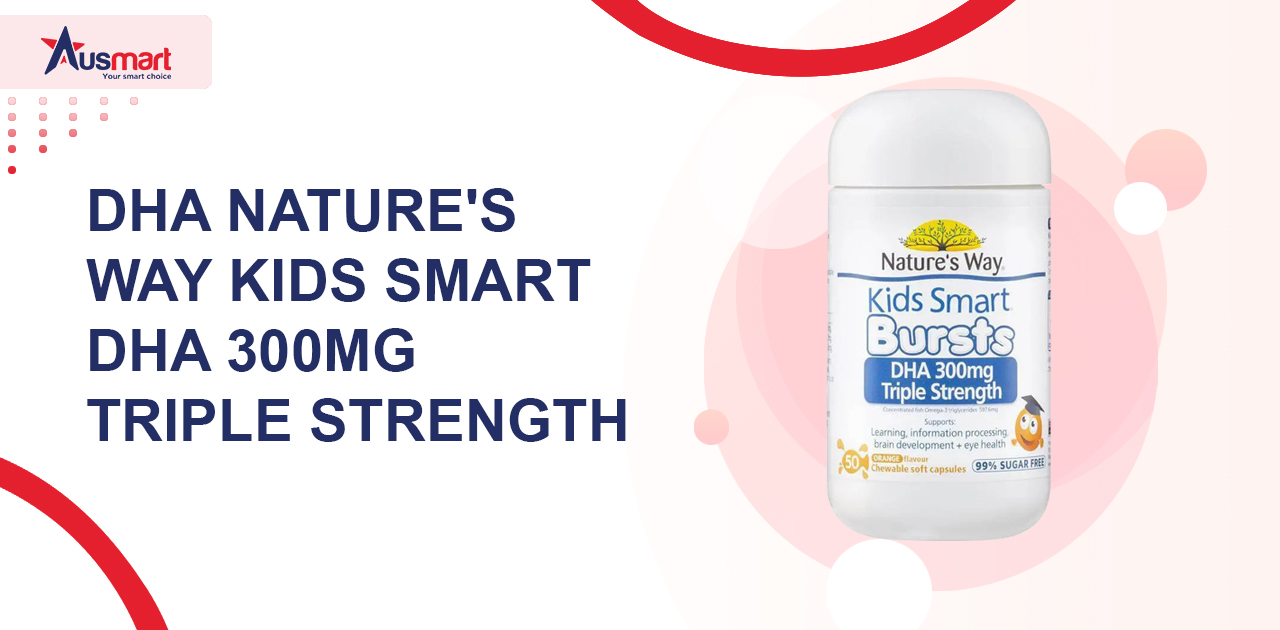 DHA Nature's Way Kids Smart DHA 300mg Triple Strength