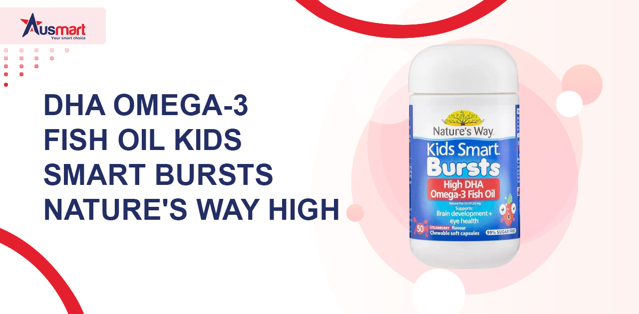 DHA Omega-3 Fish Oil Kids Smart Trio Nature's Way High