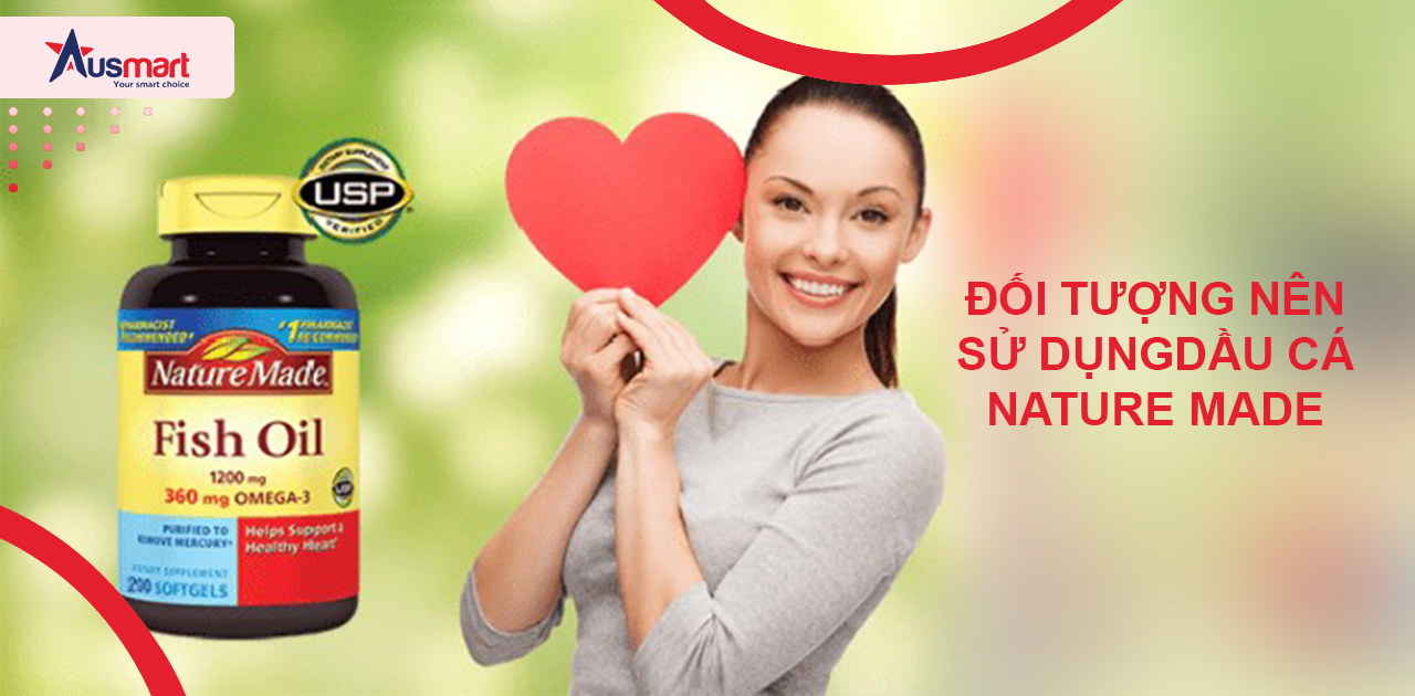 Đối tượng nên sử dụng dầu cá Nature Made