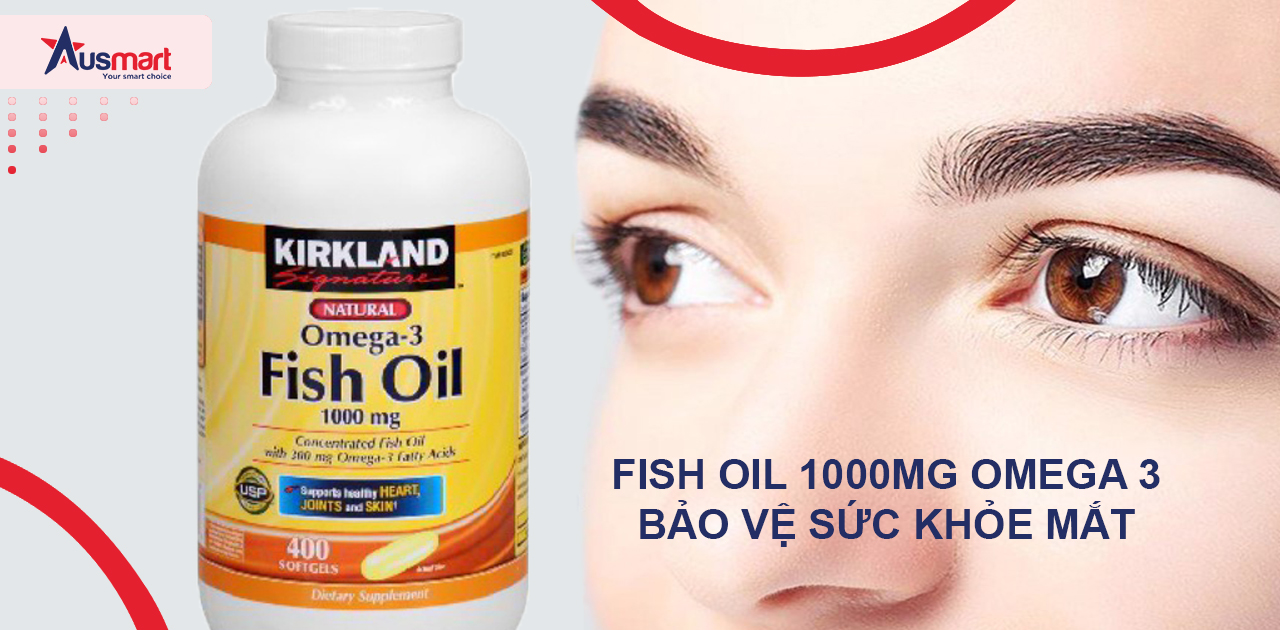 Dầu cá omega 3 tốt cho sức khỏe mắt