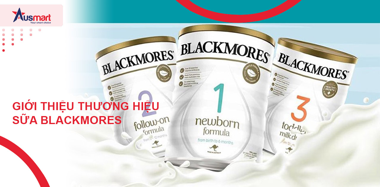 Giới thiệu thương hiệu sữa Blackmores