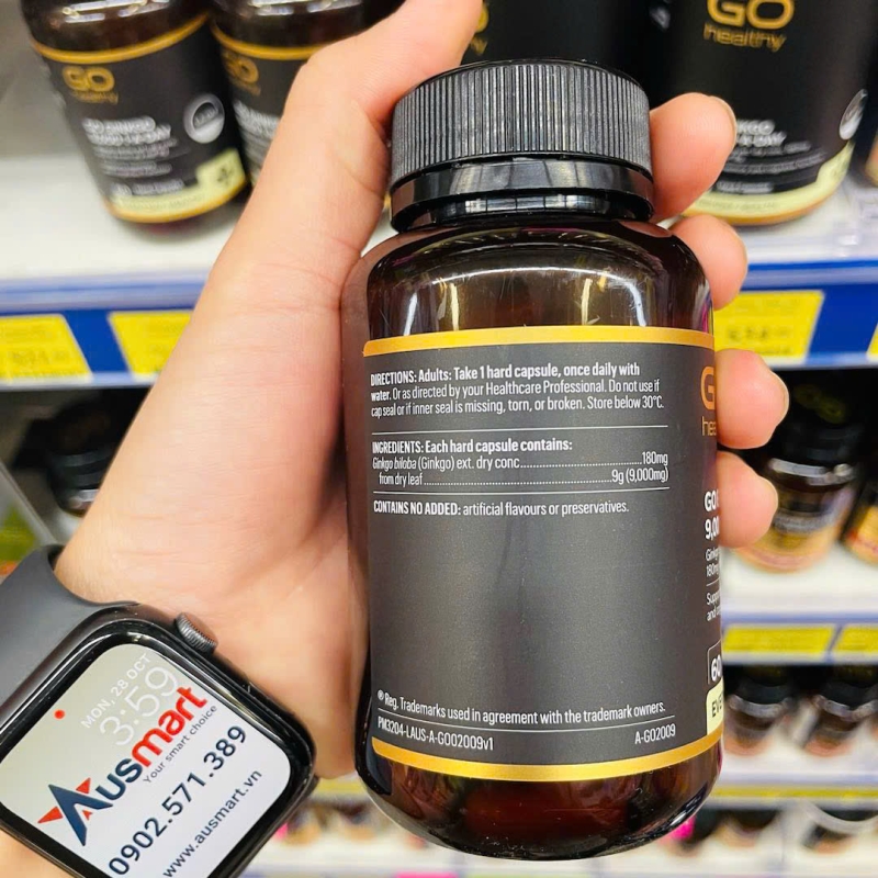 Công dụng của Viên uống bổ não GO Healthy Ginkgo 9000 1-A-Day Công dụng của Viên uống bổ não GO Healthy Ginkgo 9000 1-A-Day