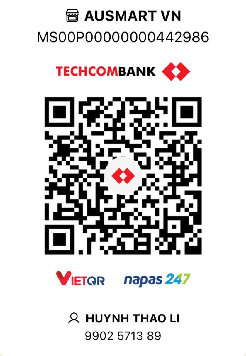 Mã thanh toán bằng mã QR Code của Ausmart.vn