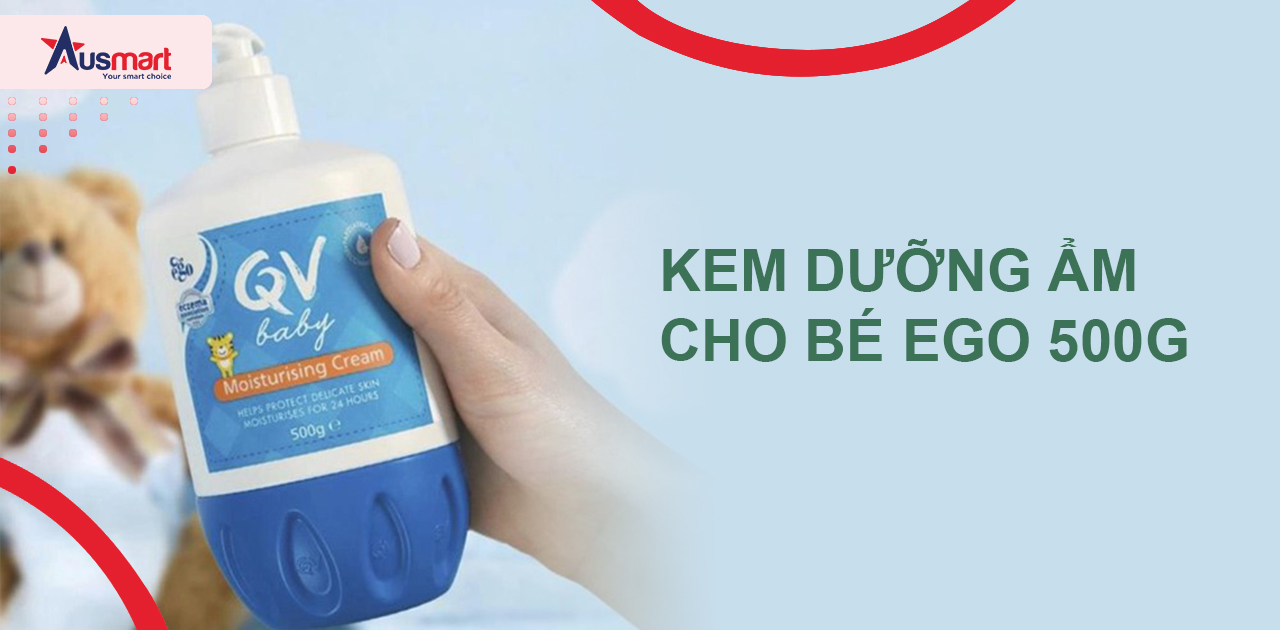 Kem dưỡng ẩm cho trẻ sơ sinh Ego 500g