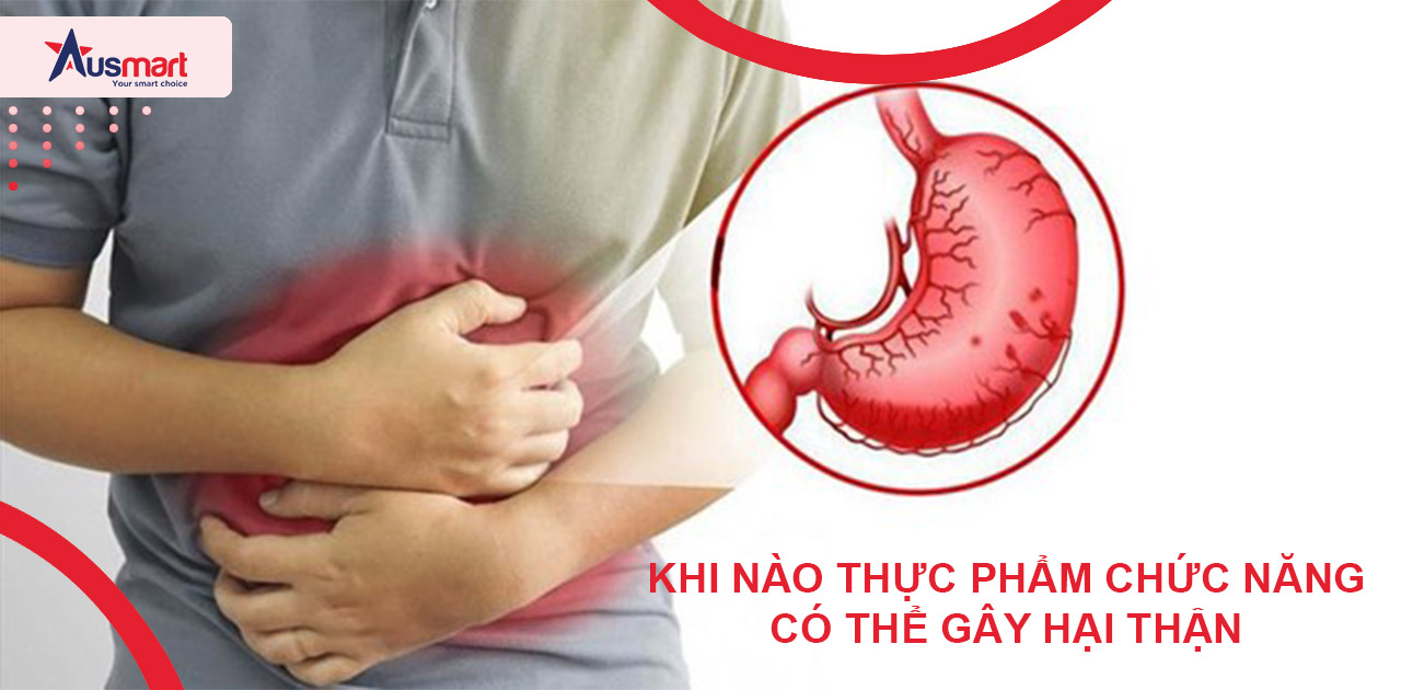 Khi nào thực phẩm chức năng có thể gây hại thận?