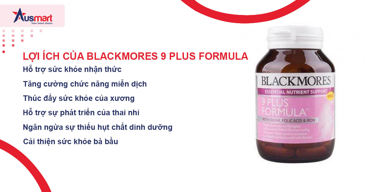 Lợi ích của Blackmores 9 Plus Formula