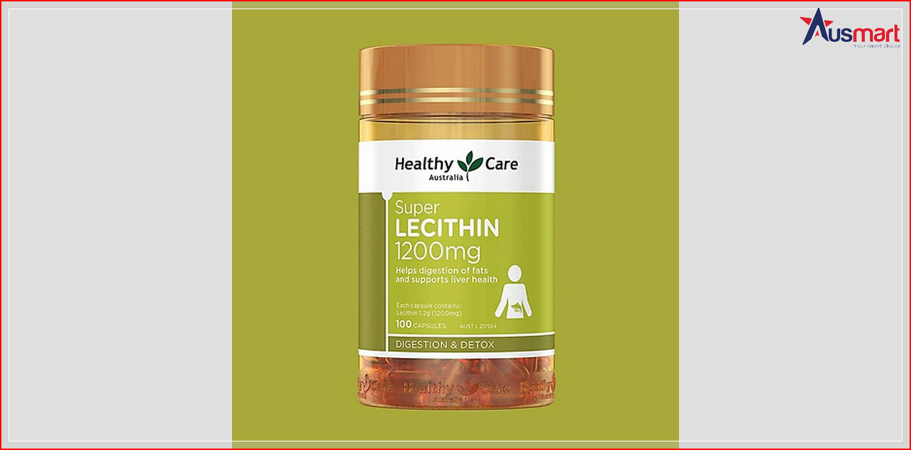 Mầm đậu nành Healthy Care Úc Super Lecithin