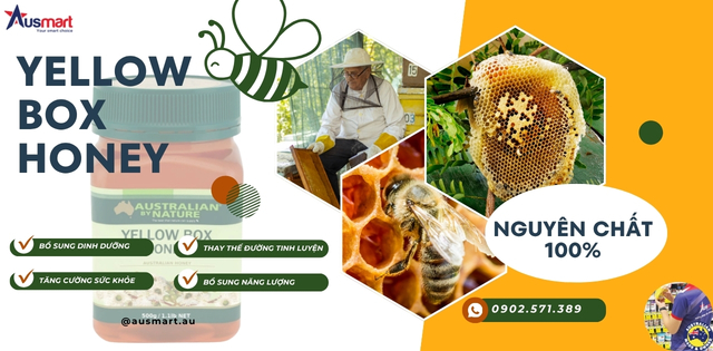Công dụng của Mật ong Yellow Box Honey Australian By Nature