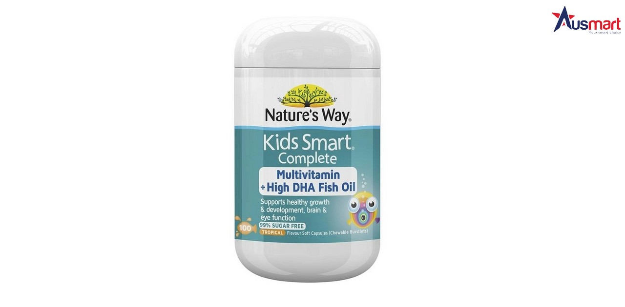 Nature's Way Multivitamin Fish Oil Kids Smart Complete