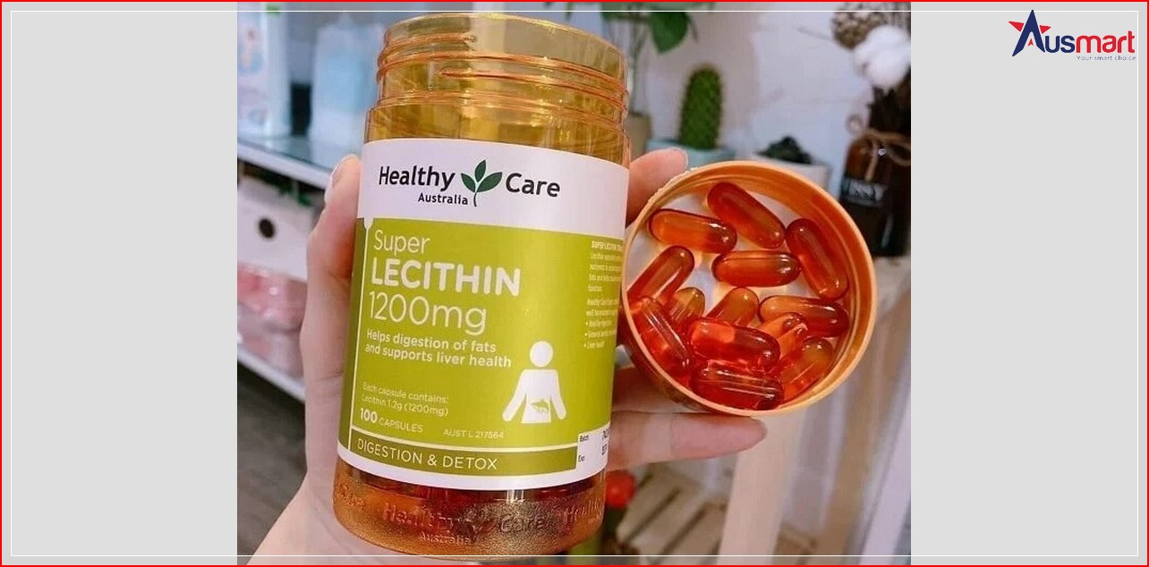 Review Mầm Đậu Nành Úc Healthy Care Super Lecithin 1200mg