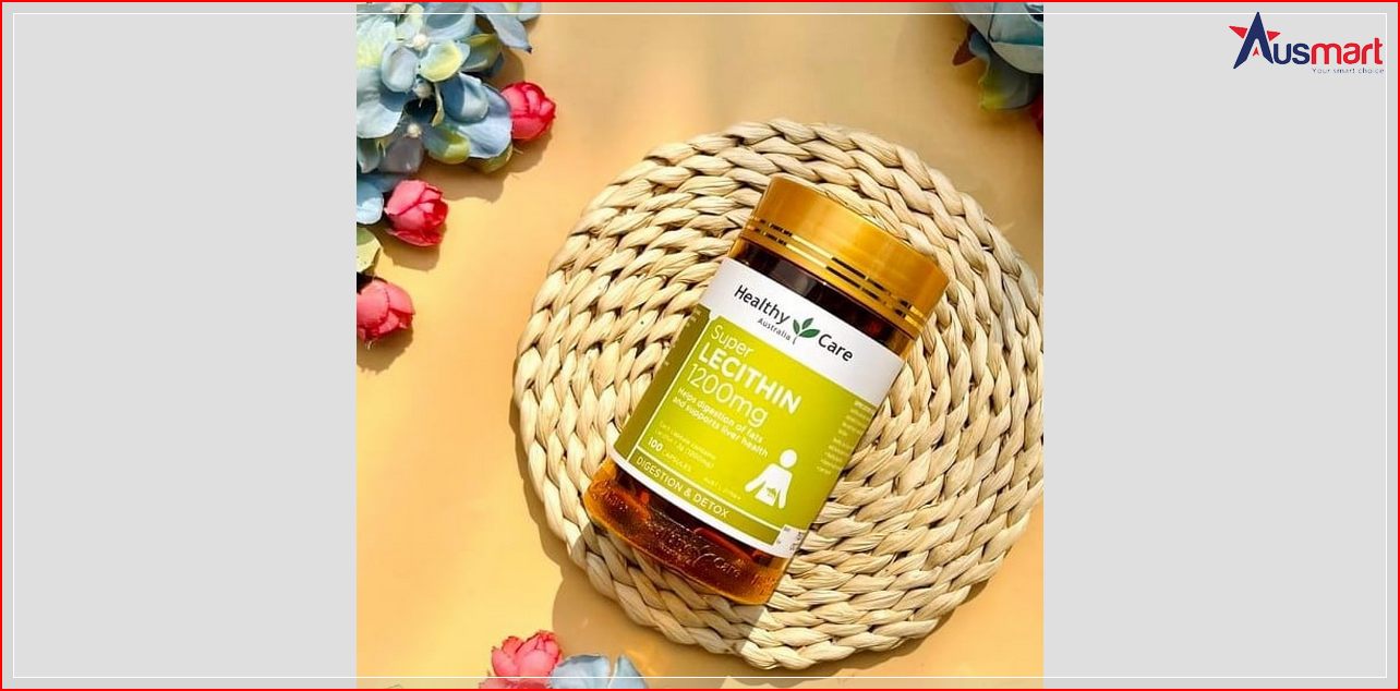Mầm đậu nành Úc Healthy Care Super Lecithin 1200mg