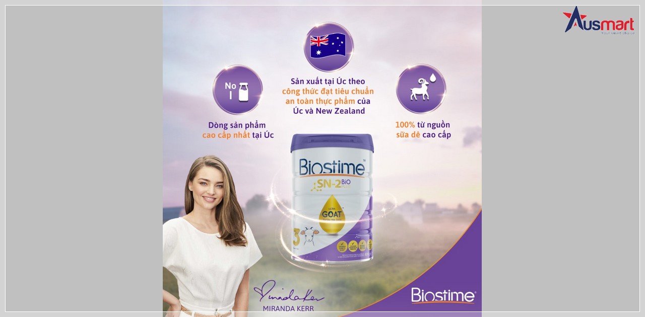 So sánh sữa Biostime với các thương hiệu khác