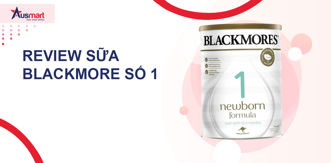 Sữa Blackmores Úc số 1 Newborn 900g dành cho trẻ từ 0-6 tháng