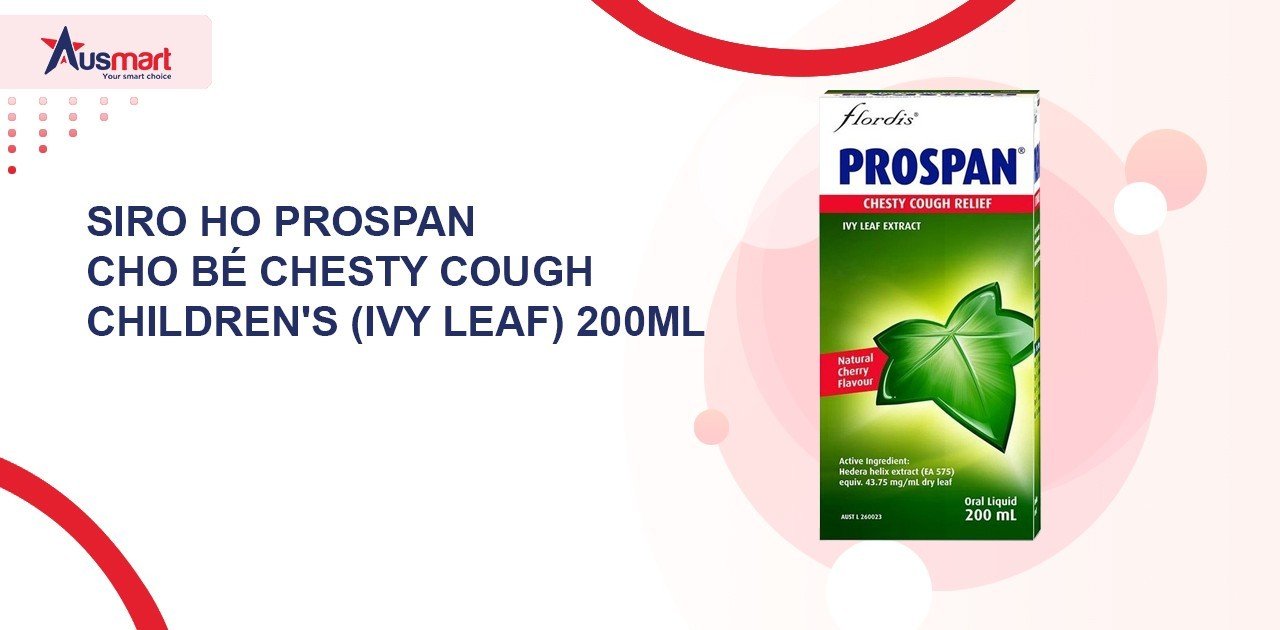 Siro ho Prospan cho bé Chesty Cough Children's (Ivy Leaf) 200ml