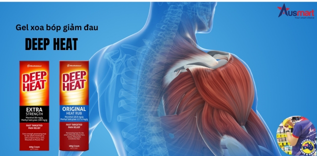 Sử dụng Gel xoa bóp giảm đau Mentholatum Deep Heat hiệu quả Sử dụng Gel xoa bóp giảm đau Mentholatum Deep Heat hiệu quả