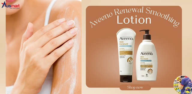 Sữa dưỡng thể Aveeno Skin Renewal Smoothing Fragrance Free Body Lotion