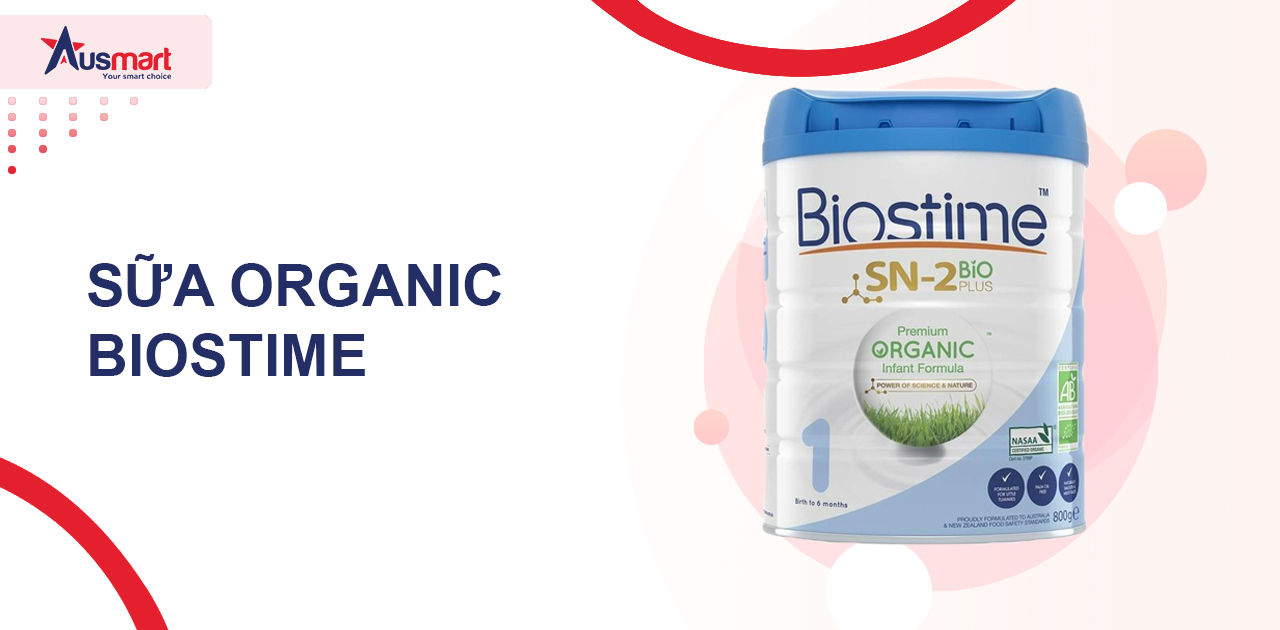 Sữa Organic Biostime 