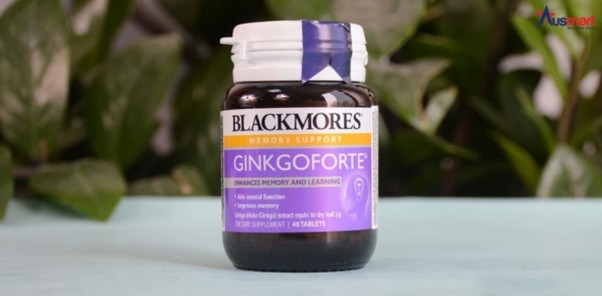 Thực phẩm chức năng Blackmores GinkgoForte hỗ trợ cải thiện trí nhớ