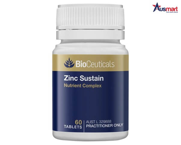 Thực phẩm chức năng bổ sung kẽm BioCeuticals Zinc Sustain