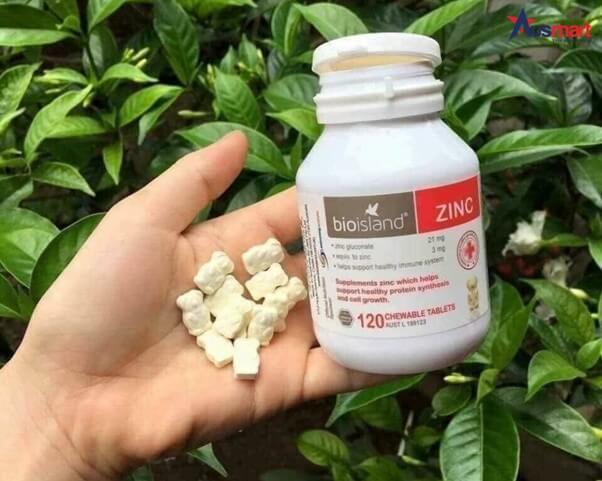 Viên uống bổ sung kẽm cho bé Bio Island Zinc