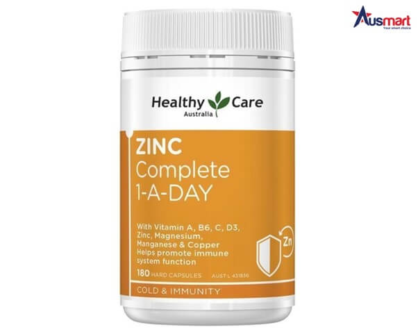 Thực phẩm chức năng bổ sung kẽm Healthy Care Zinc Complete 1-A-Day
