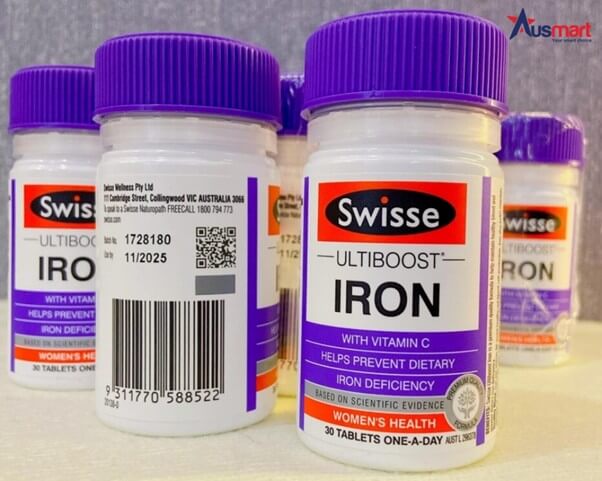 Thực phẩm chức năng bổ sung sắt của hãng Swisse