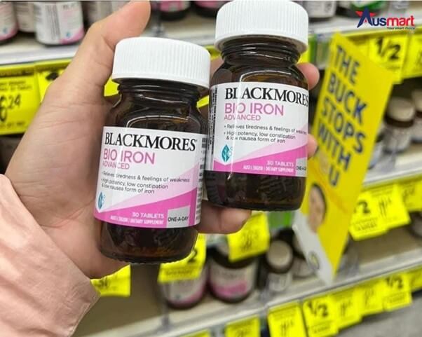 Thực phẩm chức năng bổ sung sắt Blackmores Bio Iron Advanced