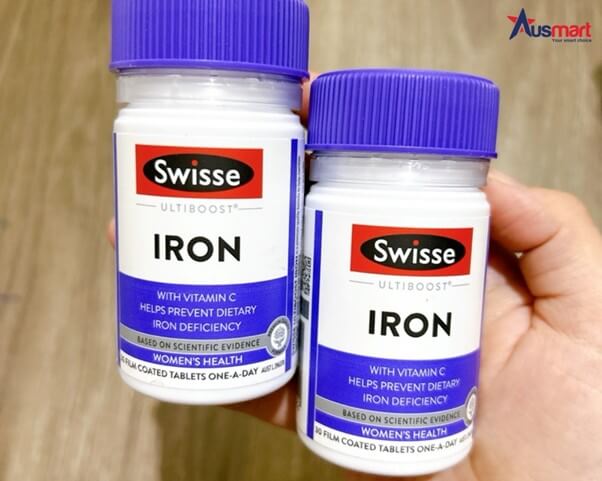 Thực phẩm chức năng bổ sung sắt Swisse Ultiboost Iron