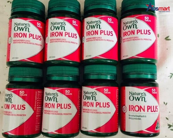 Thực phẩm chức năng bổ sung sắt Nature's Own Iron Plus