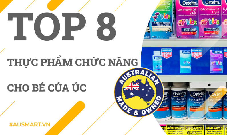 TOP 8 Thực phẩm chức năng cho bé tốt nhất của Úc năm 2022