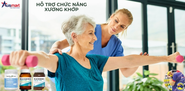 Dầu cá Omega 3 giúp cải thiện sức khỏe xương khớp Dầu cá Omega 3 giúp cải thiện sức khỏe xương khớp