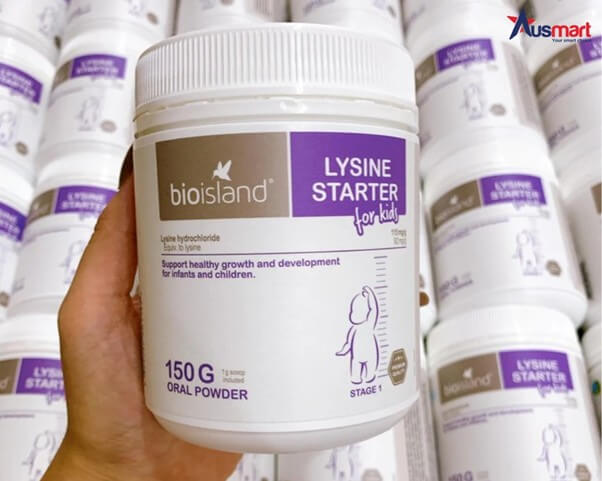 Thực phẩm chức năng tăng chiều cao Bio Island Lysine Starter for Kids