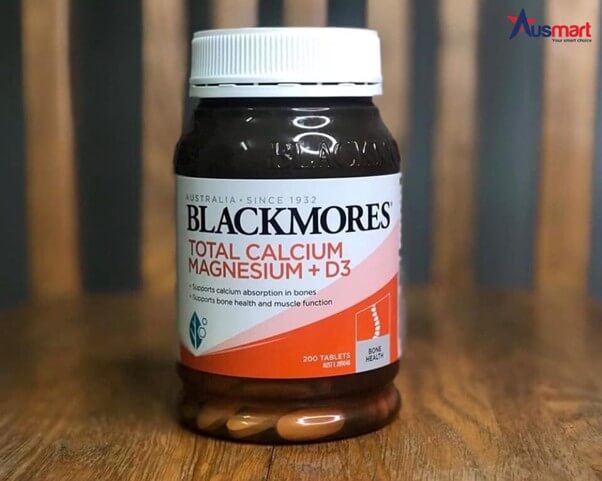 Thực phẩm chức năng tăng chiều cao Blackmores Total Calcium & Magnesium + D3