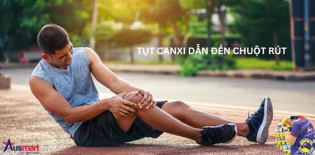 Chuột rút là một trong những dấu hiệu của tụt Canxi