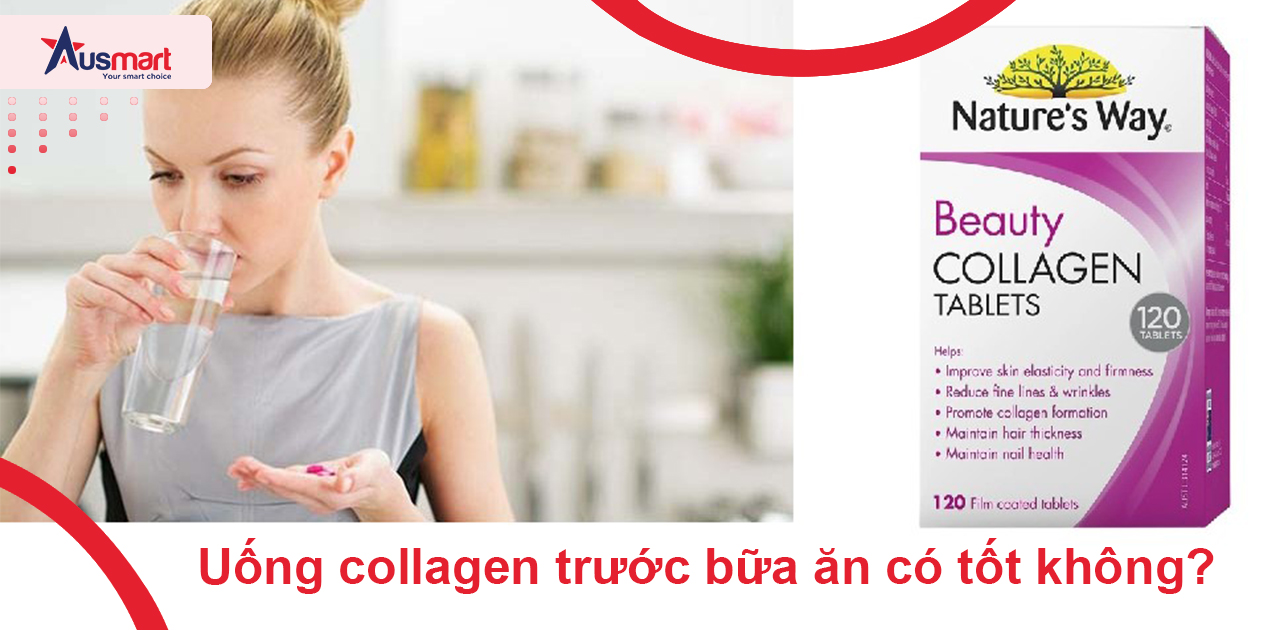 Uống collagen trước bữa ăn có tốt không?