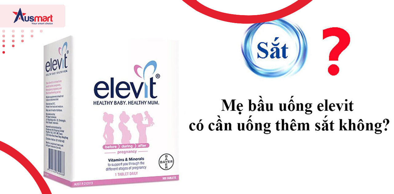 uống elevit có cần uống thêm sắt không